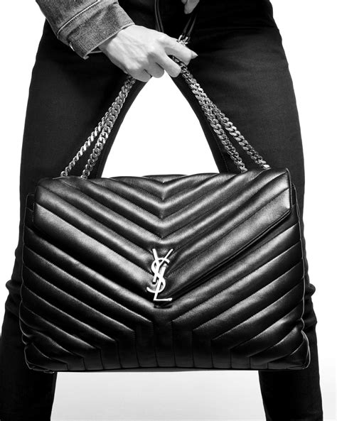 ysl tasche loulou groß|saint laurent YSL shoulder bag.